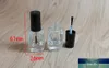 20 pièces x 5 ml/cc vide verre vernis à ongles bouteille Portable petite brosse Nail Art conteneur verre ongles bouteilles d'huile en gros