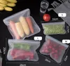 EVA Food Storage Bag Transparent Containers Refrigerator Food Fresh Bag Reusable Fruit Vegetable Sealing Bags Kitchen Organizer Pouch