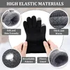 Handschuhe Damen Weihnachtsgeschenk Touchscreen Winter Warme Fäustlinge Herren Damen Stretch Gestrickt Nachahmung Wolle All-Finger Rutschfest Boutique 04