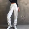 High waist pants loose joggers women army harem camo pants streetwear punk black cargo pants women s trousers Korean ins LJ200820