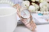 JW-3458 Nouvelle arrivée dames montre en or rose mode dames robe bracelet en alliage montre pour femmes prix de gros montre à quartz T200420