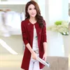 New Fashion Autumn Spring Women Sweater Cardigans Casual Warm Long Design Female Knitted Coat Cardigan Sweater Lady 201029