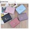 2021 kleine vrouwen portemonnee dier korte womens kaarthouder mini vrouw mode dame munt portemonnee voor vrouwelijke clutch tas