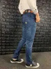 BILLIONAIRE Jeans Coton hommes nouvel été mince mode casual broderie affaires zipper élasticité grande taille 29-42 Angleterre 201111257j