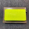 Dange Style Pareped Spiked Clutch Женская Лакированная Кожа Смешанные Цвета Заклепки Партии Мультч Мужчины Длинные Кошельки с Spikes Сумки