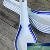 5 pcs Convenient Cerâmica Colher Multi-Função Chinesa Scoop Scoop Porridge Sopa De Talheres Para Restaurante Home