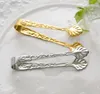 Gold Silver Mini Sugar Tong Ice Clip Stainless Steel 304 Kitchen Tool SN6289