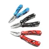 Outdoor Multitool Pinze Riparazione Coltello da tasca Piega Set di cacciaviti Pesca Sopravvivenza Tasca portatile Multi EDC Utensili a mano fai da te Y200321