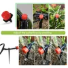 5-25M DIY DRIP IRRIGATIONS SYSTEM Automatiska vattenanläggningar Garden Mist Sprinkler Munstycket Watering Kit Water Slang Micro-Drip Kit T200530