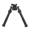 ATLAS ACI BIPOD BT10 V8 Fore GRIP med Quick Release Mount Nylon Grip Paintball Airsoft konsol 20mm Rail Adapter
