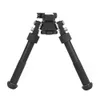 Aci Atlas Bipod Bt10 V8 Impugnatura anteriore con supporto a sgancio rapido Impugnatura in nylon Paintball Airsoft Staffa Guida da 20 mm Ada