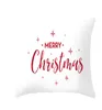 Christmas holiday Decorative pillow cover sofa car cushion pillowcase soft and comfortable digital printing