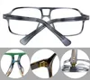 Marque Lunettes Cadres Hommes Lunettes Cadre Myopie Lunettes Optique Lunettes Femmes tortue noire Grand Cadre Lunettes pour Lentille De Prescription avec Boîte