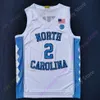 Vin North Carolina Basketball Jersey NCAA College Anthony Garrison Brooks Justin Pierce Andrew Platek Barnes Carter Jamison Stackhouse