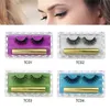 3D Faux Mink Falso Eyelash 10 Ímã Magnética Ímã Ímã Conjunto Conjunto Falso Equipa Água À Prova D 'Água Liquida Longa Lash Maquiagem