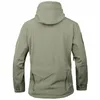 Casaco de Camuflagem Casaco Militar Waterproof Windbreaker Raincoat Caça Roupas Exército Homens Outerwear Casacos Táticos e Casacos 201111