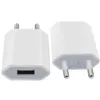 Colorato EU FLAT Mini USB Wall Adapter plug Caricabatterie da viaggio per la casa potenza 1A 5V per smartphone mobile