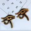 Horus Nefertiti Egypt Africa Earrings Bohemia African Wooden DIY Jewelryの幾何学的な幾何学的な幾何学的な幾何学的な目