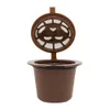 베스트 셀러 재사용 커피 캡슐 컵 사이클 사용 검은 재충전 가능한 커피 캡슐 필터 필터 커피웨어 선물 EEF3794