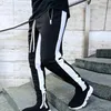 Pantaloni da jogging da uomo con cerniera Pantaloni casual Fitness Abbigliamento sportivo Pantaloni da tuta Pantaloni sportivi skinny Pantaloni Palestre nere Jogger Track Pants1