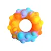 Fidget Toys Stress Reliever Hand Grip Device Massage Its Ball Gift for Children 3D Pinch Ball Decompression Toy W2