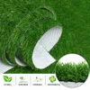 Flores decorativas grinaldas 2x5/2x3m 40mm Hight Outdoor Artificial Lawn Grass Tapete Indoor Rugs sintéticos Jardim Decoração de paisagem