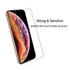 iPhone用の3パックPC 15 14 13 12 MINI 11 Pro XR XS MAX 5.8 6.1 6.5INCH TEMERED GLASS SCREAN PROTECTOR 0.26MM 2.5Dラウンドエッジ用iPhone X 7 8プラスガラス