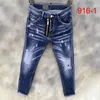2020 mens jeans denim ripped jeans for men skinny broken Italy style hole bike motorcycle rock revival pants12s tyle250y