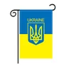Andere kunsten en ambachten Populaire aanpasbare Oekraïense vlag Banner Holiday Party Tuin Vlaggen Bid voor Oekraïne Ik sta met Oekraïne Vrede Geen oorlogssteun Protest ZL0615