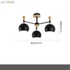 Taklampor JW Nordic Modern Minimalist Creative Macarons Cirkulär Lampa LED Light för vardagsrum Bedroom Cafe Home Lighting