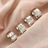 Cluster Rings Jump Chain Ring Set For Women Couple Punk Open Male And Female Adjustable Index Finger Party Gift 2022 Trendy Jewelry