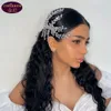 Sexy Braut handgefertigte Diamant Tiara Barockkristall Braut Headwear Crown Strass mit Hochzeitsschmuck Haarschmuck Diamant Brautkronen Kopfbedeckungen