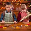 Elk Christmas Tree Wooden Rolling Pin Merry Decorations For Home Ornaments Navidad Xmas Year Y201020