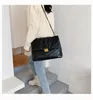Mode Lingge chaînes femmes sacs à bandoulière concepteur grande capacité fourre-tout en cuir Pu sac à bandoulière dame rabat sacs à main