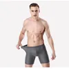 Mannen Sporting Net Boxer Ondergoed Shorts Broek Heren Melkvezel Boksers Onderbroek Voor Merkkwaliteit Sexy Pouch Slipjes 4XL