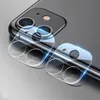 Back Rear Camera Lens Tempered Glass For iPhone 12 13 14 Pro Max Mini Full Cover Screen Protector Film for 11 Plus Scratch-Resistant With Flash Circle