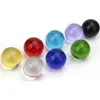 80mm Magic Crystal Ball Quartz FengShui Photographie Sphère de verre pour la décoration de la maison Mode 201125