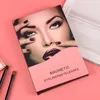 10 par rzęsy Magnetyczne Fałszywe rzęsy Mink Metal Twzyzer Podwójne Magnetyczne Okończone Eyeliner Zestaw Magnetyczny Fałszywy Eyelashes Eye Element