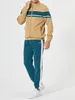 Men tracksuit Autumn Winter masculino de marca esportiva calças 2 peças Definir maiô casual de moda 2020 Men roupas lj201125