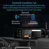 10-дюймовый 4G автомобильный видеорегистратор камеры ADAS Android Bluetooth WiFi GPS NAV зеркало заднего вида двойной объектив Auto Registrar Dash Cam Dash доска