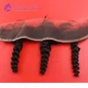 8A Human Hair Virgin Brazilian Hair Lace Frontal Closure Loose Wave 13x2 Ear to Ear lace Frontals Bleached Knots1950025