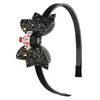 Moda Çift Yay Çocuk Hairband Saç Aksesuarları Parti Malzemeleri Degradeler Sequins Çocuklar Ince Saç Bandı Yeni Varış 3 06WJ J2