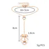 보헤미아 암 링크 장식품 체인 팔찌 화살표 손가락 반지 여성용 크리스탈 골드 금속 체인 손 하네스 쥬얼리 선물