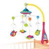 Qwz novo bebê berço mobiles chocalhos brinquedos cama sino carrossel para berços projeção infantil bebês brinquedo 0-12 meses para recém-nascidos presentes lj201113