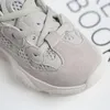 2020 Boys Girls Lace-Up Fashion Sneakers Baby/Toddler/Little/Big Kid Bigure Leather Drainers Children School Sport Shoes