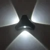 LED Открытый Отель Настенные Светильники 3 * 3W Звездный крыльцо Крытый свет 3 Боковое освещение Водонепроницаемый IP65 для украшения в гостиной