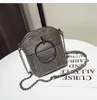 Fashion Cross Body Designer Messenger bag Luxury handbag Composite Bags lady Removable chain shoulder bag purse Bucket clutch bag mini totes Circle Metal tassel HBP