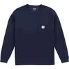 Simwood 2021 Herfst Winter Nieuwe Wafelpatroon Lange Mouwen T-shirts Mannen 100% Katoen Zwaargewicht Basis Oversize Pullovers Tops G1229