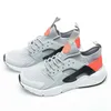 huarache 4.0 1.0 erkek kadın ayakkabı Üçlü Beyaz Siyah Kırmızı Gri huaraches Erkek Eğitmenler açık Spor Sneakers yürüyüş koşu