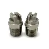 YS Metal SS304 1/4 1/8 HVV Water Flat Spray Nozzle Stainless Steel